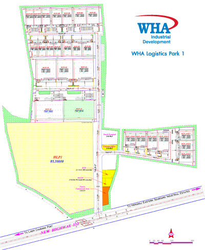 泰国罗勇物流园区 物流仓库出租  伟华物流园出租