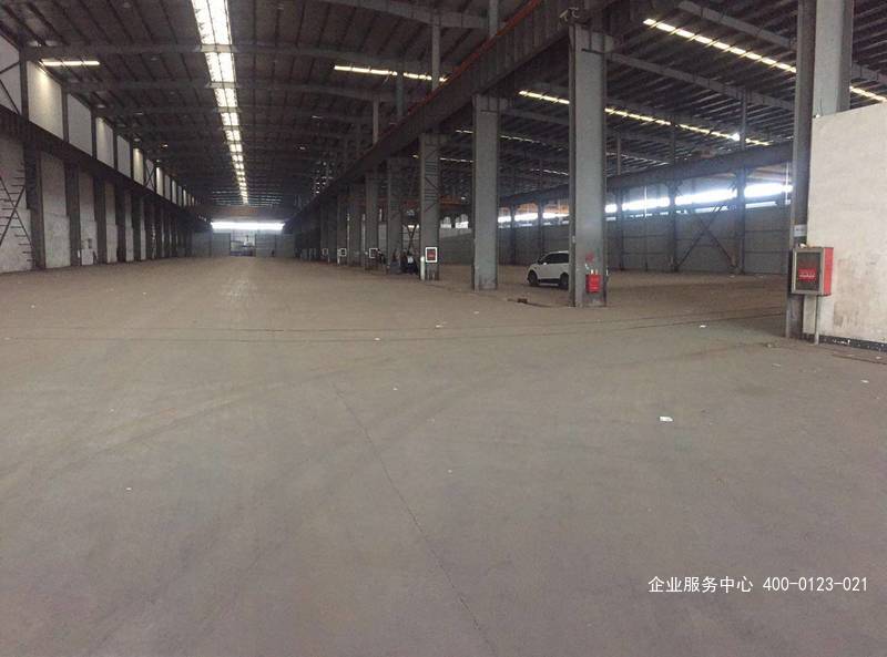 G2437奉贤区地铁萧塘站附近大叶公路8000平单层14米高12部行车厂房出租 可分租